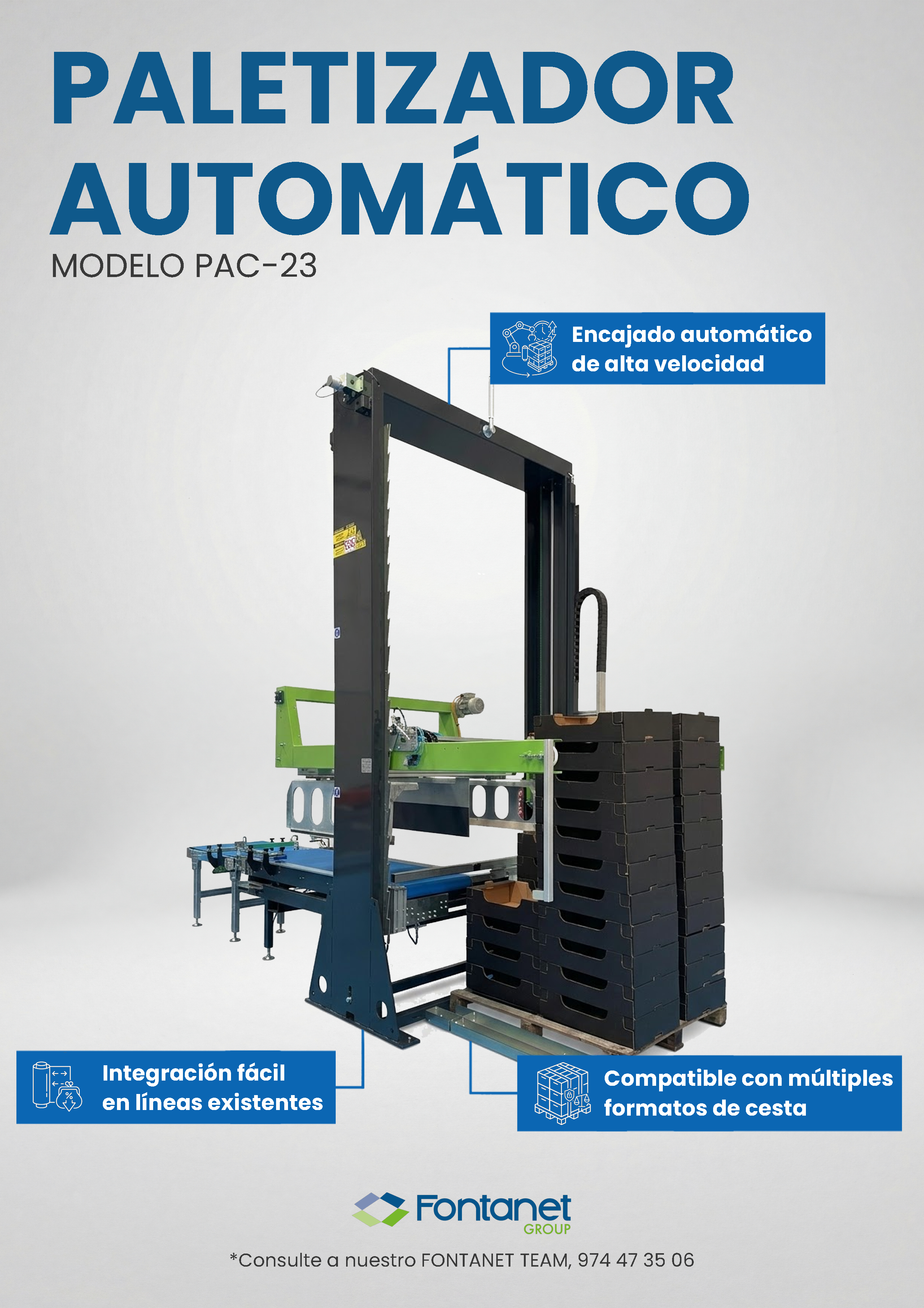 Paletizador Automático PAC-23